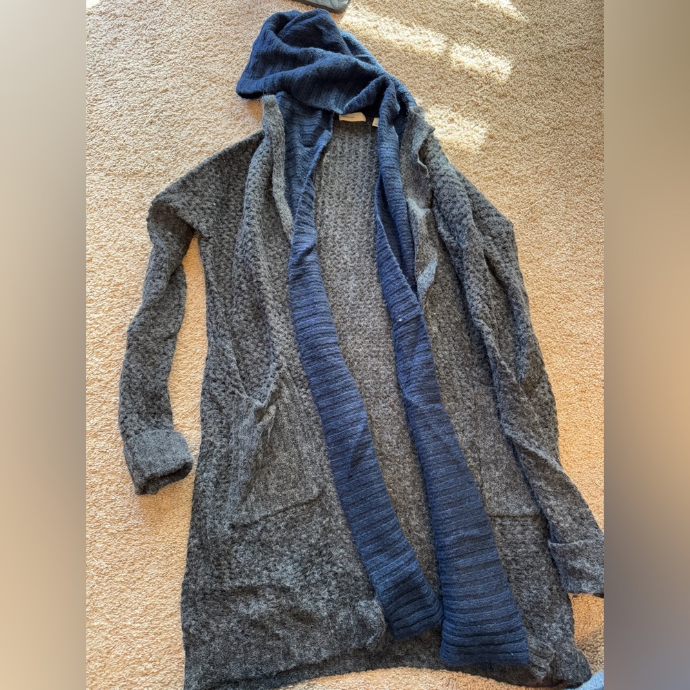 Anthropologie, Sleeping on Snow Hooded Lodge Sweater